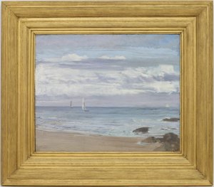Blu e Argento: Trouville, c.1865 da James Abbott McNeill Whistler